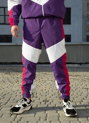 Sports pants OGOGNPUSHKA Split purple-pink