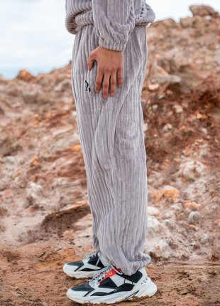 Sweatpants OGONPUSHKA Kiss gray6 photo