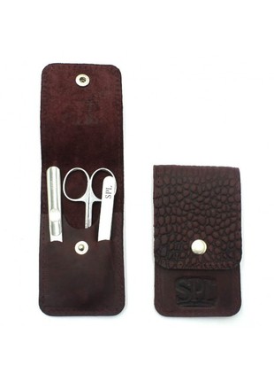 Manicure set burgundy 77906BF