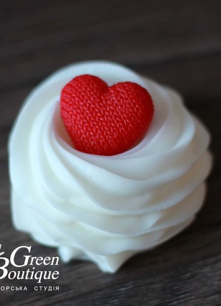 Souvenir soap Cake with a heart