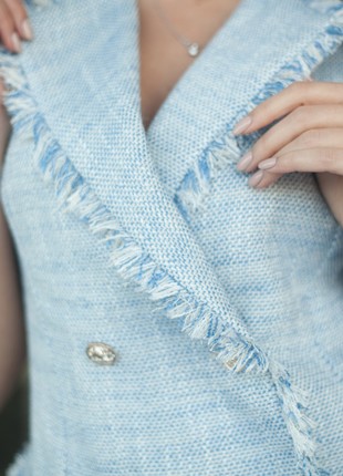 Dress vest made of tweed2 photo