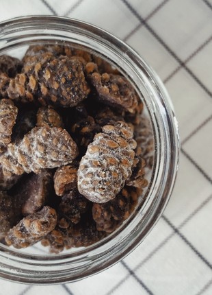 Homemade Candied pine cone peel from Ukraine