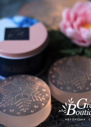 Natural kraft soap Pink Peony3 photo