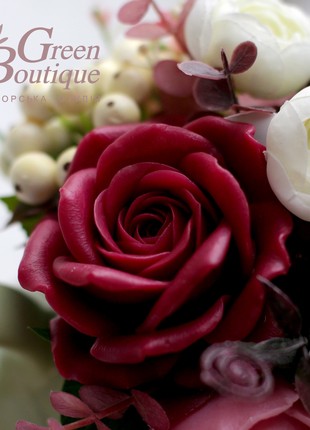 Interior bouquet  in a ceramic cup5 photo
