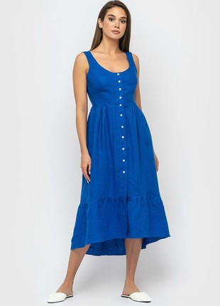 Blue sundress with Buttons