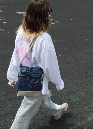 Men's jeans bag