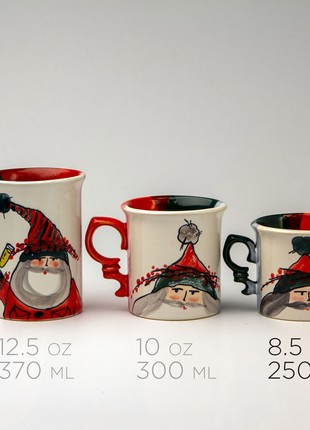 Christmas handmade ceramic mug santa new year 20233 photo