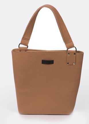 Bag asymmetry beige2 photo