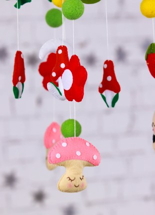 Baby mobile "Hedgehogs"4 photo