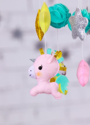 Baby mobile "Fairy tale unicorns"3 photo