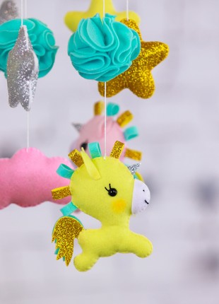 Baby mobile "Fairy tale unicorns"4 photo