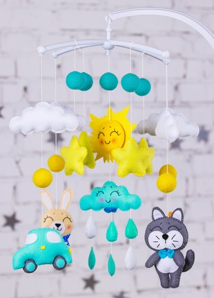 Baby mobile "Sunny day"