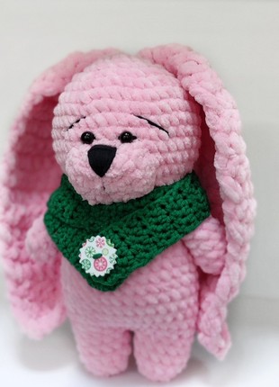 Bunny toy gift for newborn baby, Stuffed rabbit soft toy2 photo