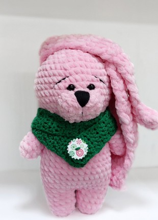 Bunny toy gift for newborn baby, Stuffed rabbit soft toy3 photo