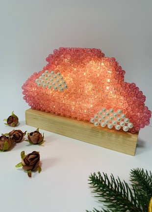 Cloud lamp, original home decor, flashlight made of acrylic beads3 photo