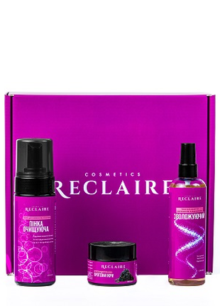Triple set for face skin Daily Care Reclaire2 photo