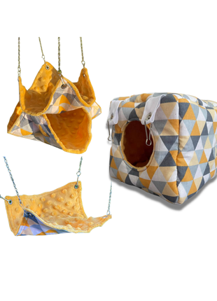 Set of houses for rodents Geometry L