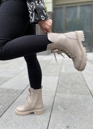 Leather ankle boots3 photo