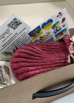 Pink hemp hat2 photo