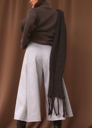 Light Grey Culottes5 photo