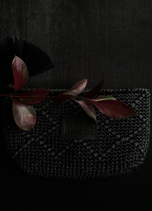 RAFFIA COSMETIC BAG2 photo