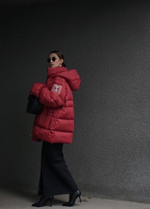 Puffer coat “Winterfall” red5 photo