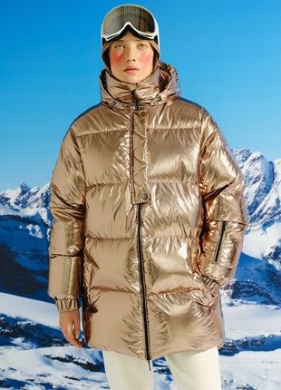 Down puffer “Tiffany” gold1 photo