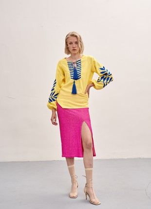 Women's embroidered shirt "Fern"8 photo