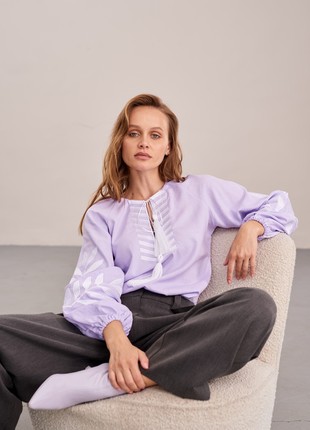 Women's embroidered shirt "Fern"4 photo