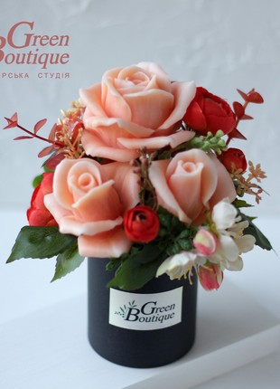 Interior bouquet of soap Pretty woman2 photo