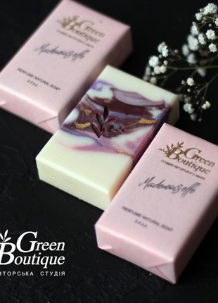 Natural kraft perfumed soap Mademoiselle 100g1 photo