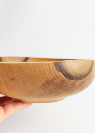 small salad bowl, handmade nut dinnerware, wood walnut bowl, unique serving dish2 photo