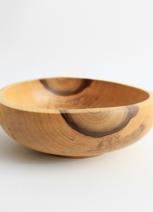 small salad bowl, handmade nut dinnerware, wood walnut bowl, unique serving dish8 photo
