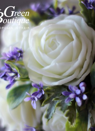 Interior bouquet in a ceramic cup5 photo