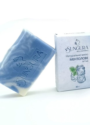 Natural MENTHOL soap 80g7 photo