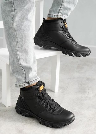 Winter men's sneakers Mida 579. Comfortable leather shoes!