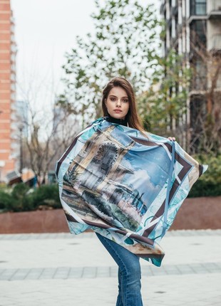 Designer scarf " My Crimea ,, from the designer art sana