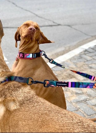 Nylon dog leash BAT&RO "Jungle" 150cm (5ft)7 photo