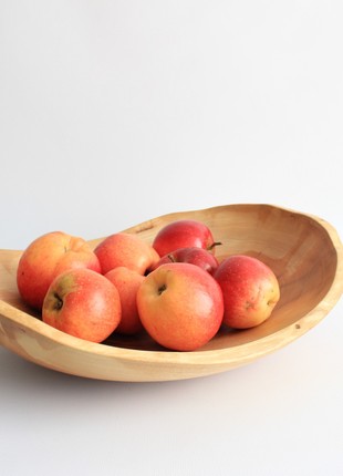 large handmade rustic bowl for fruit, decorative candy vase set, salad dinnerware9 photo