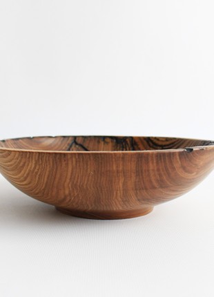 unique handmade salad bowl,  popcorn wooden bowl4 photo