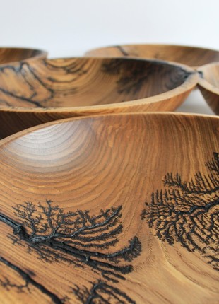 unique handmade salad bowl,  popcorn wooden bowl10 photo