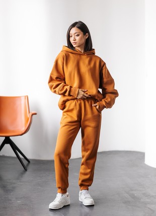 Suit long hoodie and joggers Toffee color3 photo