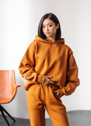 Suit long hoodie and joggers Toffee color5 photo