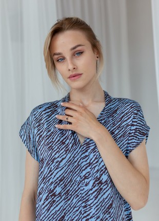 Zebra print dress5 photo