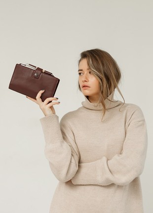 Leather notebook (Softbook) 4.0  burgundy (BN-SB-4-st-vin)