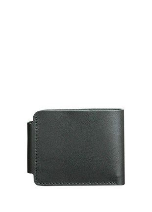 Men's leather wallet Zeus 9.0 black (BN-PM-9-g)2 photo