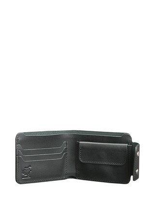 Men's leather wallet Zeus 9.0 black (BN-PM-9-g)3 photo