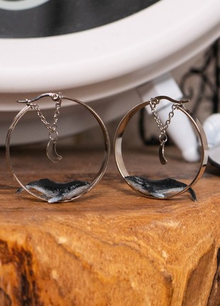 Earrings with whales7 photo