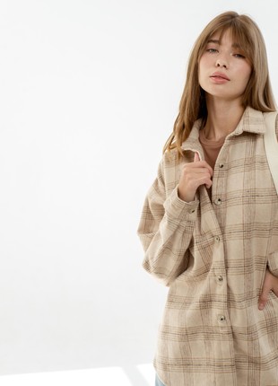 WINTER BEIGE SHIRT2 photo
