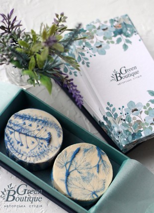 Set of author's natural craft soap Meadow grasses